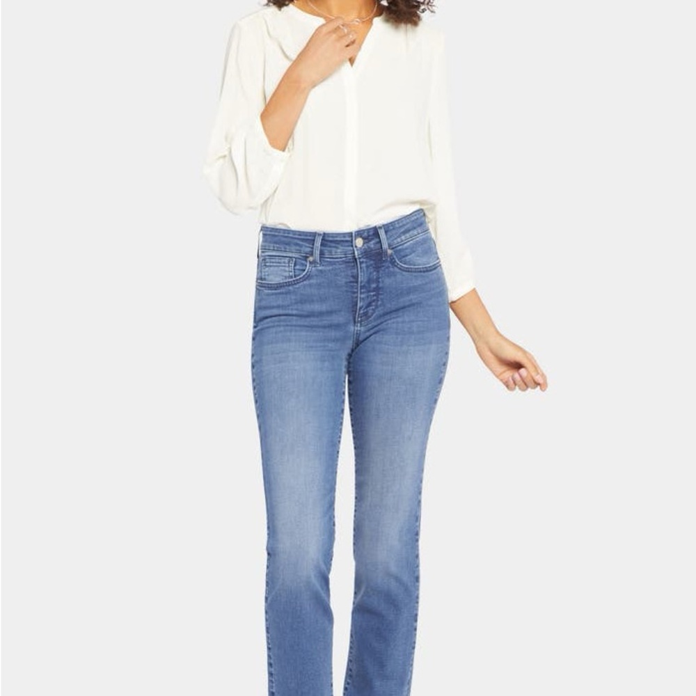 NYDJ Marilyn Straight leg premium denim jeans